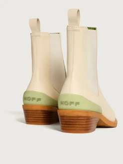 Outlet COWBOY-STIEFELETTE RODEO OFF WHITE Damen Stiefel Und Stiefeletten