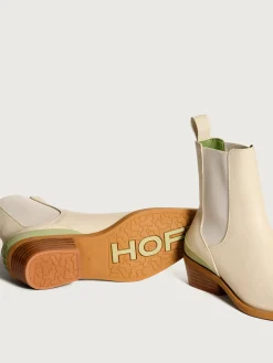 Outlet COWBOY-STIEFELETTE RODEO OFF WHITE Damen Stiefel Und Stiefeletten