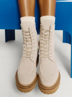 Sale DESERT STIEFEL BEIGE Damen Stiefel Und Stiefeletten