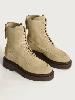 Hot DESERT STIEFEL KHAKI Damen Stiefel Und Stiefeletten