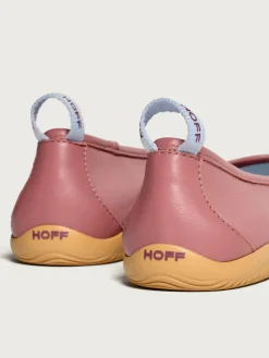 GARNIER BALLERINA BURGUNDERROT Damen Flacher Schuh