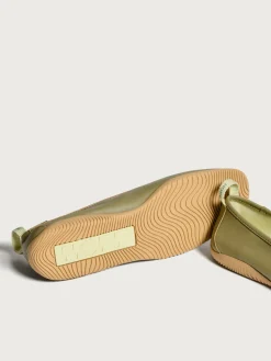 Hot GARNIER BALLERINA GRÜN Damen Flacher Schuh