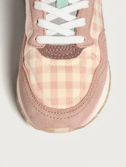 Clearance X MINICOTON MINI VICHY PINK Sneakers