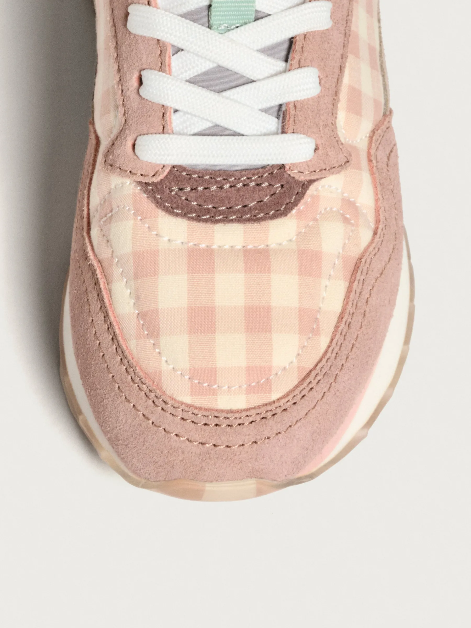 Clearance X MINICOTON MINI VICHY PINK Sneakers