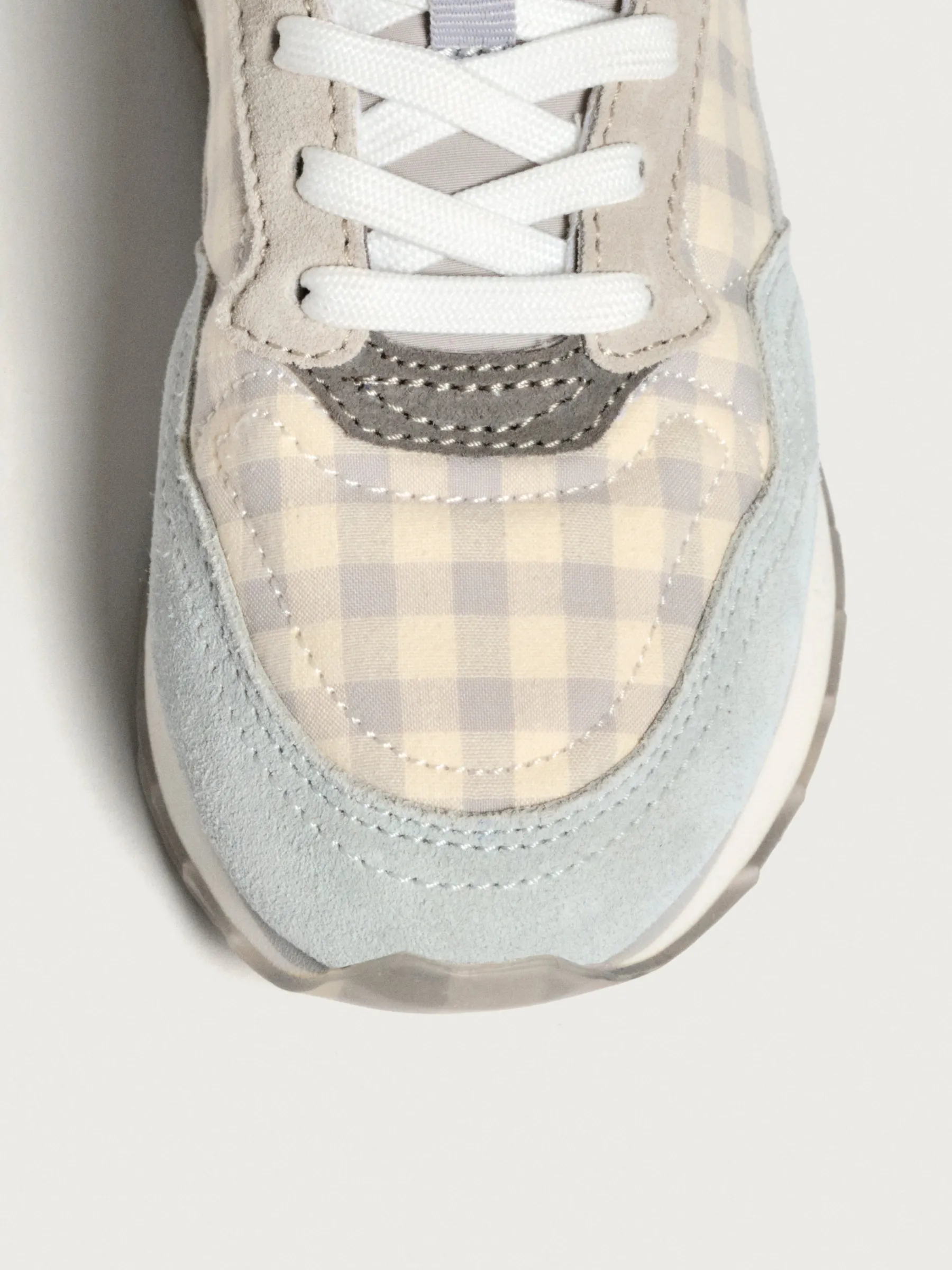 Outlet X MINICOTON MINI VICHY BLUE Sneakers