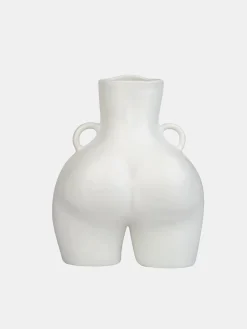 New LOVE HANDLES VASE WHITE Damen/Herren Deko|Deko