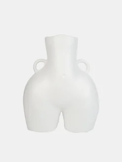 New LOVE HANDLES VASE WHITE Damen/Herren Deko|Deko