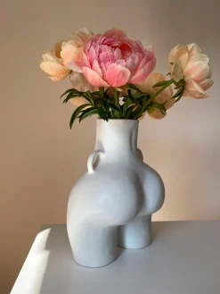 New LOVE HANDLES VASE WHITE Damen/Herren Deko|Deko