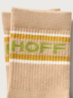 Hot MELIERTE BEIGE SOCKEN Herren Accessoires