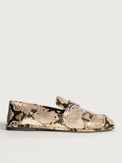 Outlet MOKASSIN APOLLO BEIGE Damen Flacher Schuh