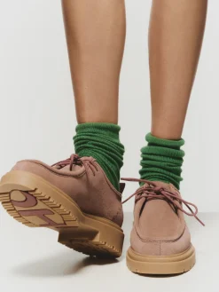 Online MOKASSIN CONCERT ROSA Damen Flacher Schuh