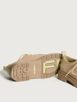 Sale MOKASSIN CONCERT TAUPE Damen Flacher Schuh