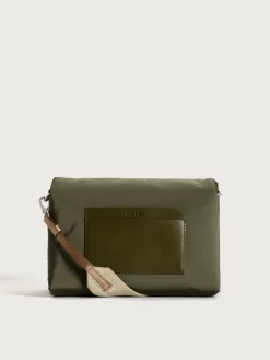 Best SCHULTERTASCHE EVEREST NYLON DUNKELGRÜN Damen Nylon|Umhängetaschen